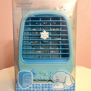 Cinnamoroll Water Misting Fan w/ Atomizer Function - USB Powered